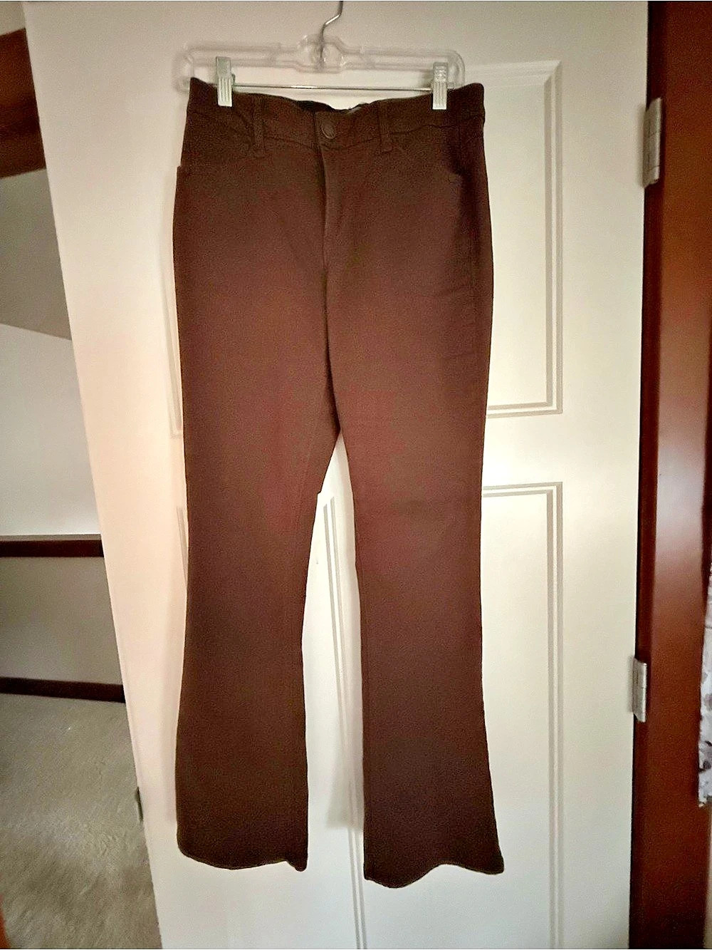 Brown Flare Pants Like New